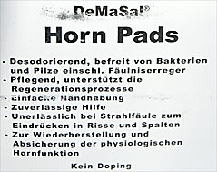 Horn pads